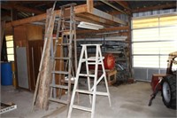 2-Wooden Step Ladders