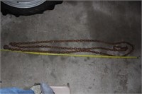 20' Log Chain w/ 2 Hooks