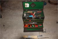 Machinist Tool Box w/ tools & keystock