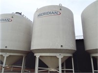 2009 Meridian 1,260 bushel cone bottom grain/seed
