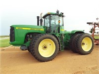1998 John Deere 9100 tractor, 4x4