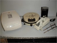 George Foreman Grille-Waffle Maker-Grinder-Mixer