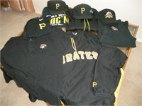 Pirate Shirts-Hats-Wind Breaker-Size Large-1 Lot