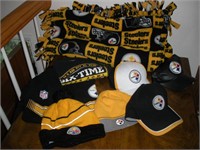 Steeler Shirts-Hats-Size Large -1 Lot