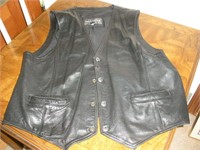 Wilson Size X Large Leather Vest
