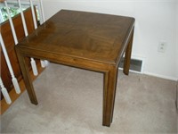 Pecan End Table 30 x30 x 24 Inch