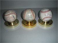 Autographed Signened Baseball 3 Baseball 1