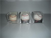 Autographed Signened Baseball 3 Baseball 1