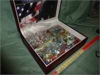 Vintage Marbles - Entire Collection in Wood Case