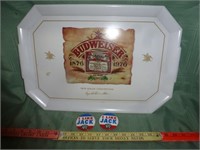 Budweiser 100yr Anniv. Tray / 2pc Jack Daniels Pin