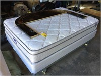 Full Size Bed Frame With Mattress & Box Spring