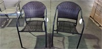 Outdoor Chairs (2) - Brown