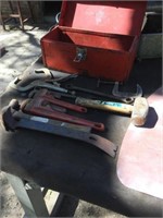Red Tool Box w/ Tools