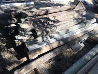 Various 5 Inch Wood Poles