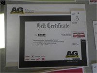 $700 gift certificate for Ag Authority