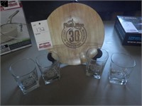 30th Anniversary Mustangs engraved Wood Plate