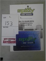 $100 Spiffy Car Wash Gift Certificates