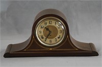 Antique Plymouth Tambour Pendulum Mantle Clock