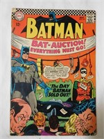 "BAT-AUCTION! Everything must go! Comic