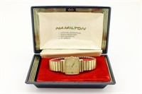 Vintage 10k RGP Hamilton Wrist Watch