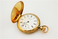 1891 14k Gold Waltham Pocket Watch