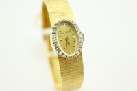 14K Paul Rivage Watch. Diamonds. 14k Bracelet