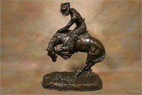 Frederic Remington "The Rattlesnake" Bronze