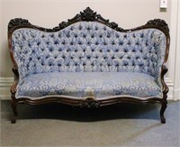 Belter Style Victorian Carved Fruit Sofa