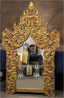 Large Tibetan Temple Style Mirror