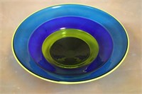 Sam Stang Art Glass Bowl