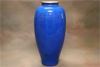 Monochromatic Blue Vase