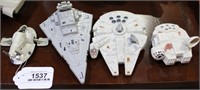 4 Pcs. Star Wars Fighter Space Ship