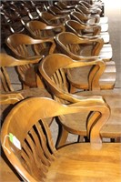 Group of 14 Solid Wood Chairs