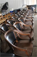 Group  of 17 Solid Wood Chairs