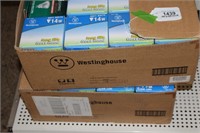 2 Boxes Westing House 14 Watt Soft White Bulbs