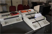 3 IBM Electric Typewriters & 1 Microfiche Machine