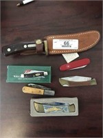 Five Pocket Knives