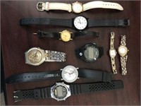 Eight Wrist Watches