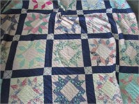 54 x 76 hand made quilt