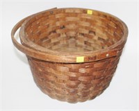 Basket with bail, 15" diameter