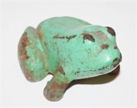 Cast iron frog door stop, 6"