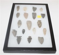 Lot, arrowheads, 18 pcs.