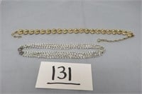 16 1/2" CORO NECKLACE; 15 1/2" SARAH COVENTRY