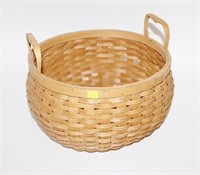 Basket with two handles, one small break