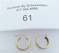 14 KT. GOLD EARRINGS