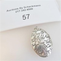 T & CO....925 SILVER LOCKET, TIFFANY FIFTH AVE.