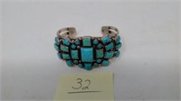 STERLING TURQUOISE BRACELET