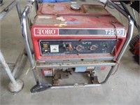 Toro T2500 generator (turns over - has comp)