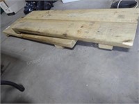 2 wood ramps
