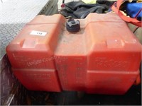 Plastic boat gas tank (w/ some gas)